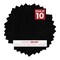 Black with Black Core 28x36 Uncut Mat Board - Blank Sheets, No Opening